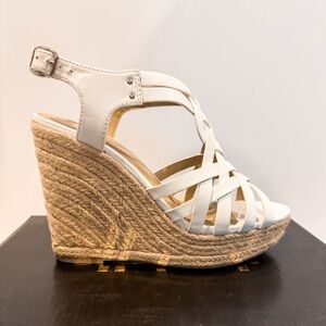 Charlotte Russe “Lucy” White Espadrilles